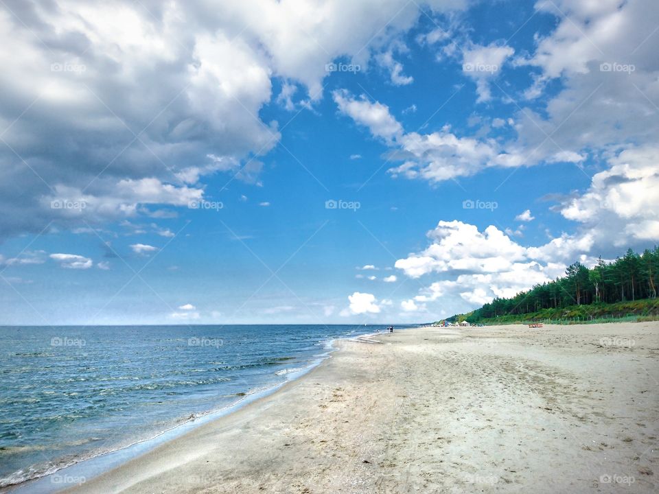 Baltic Sea beach