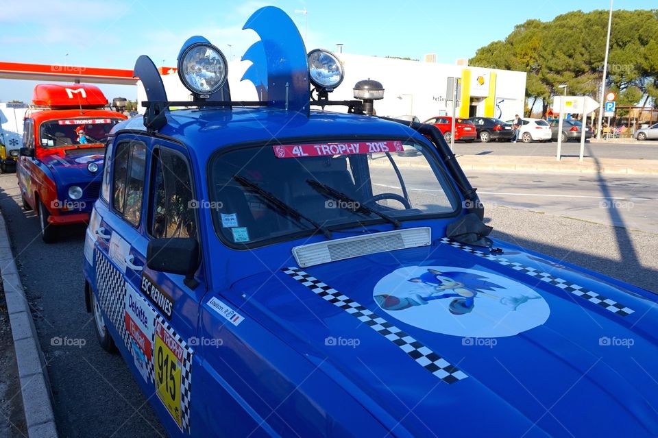 European Rally Cars in the south of Spain 