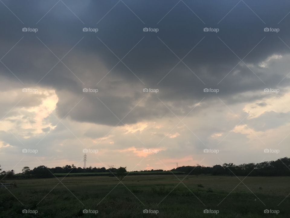 View off countryside 