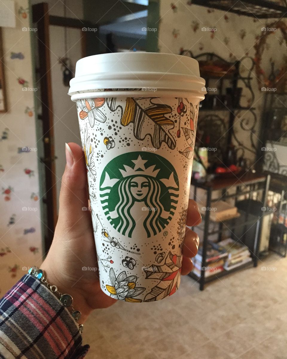 Fall Starbucks cup 