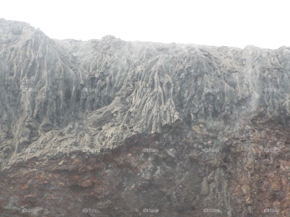 Recently dried Lava.  Big Island of Hawaii.