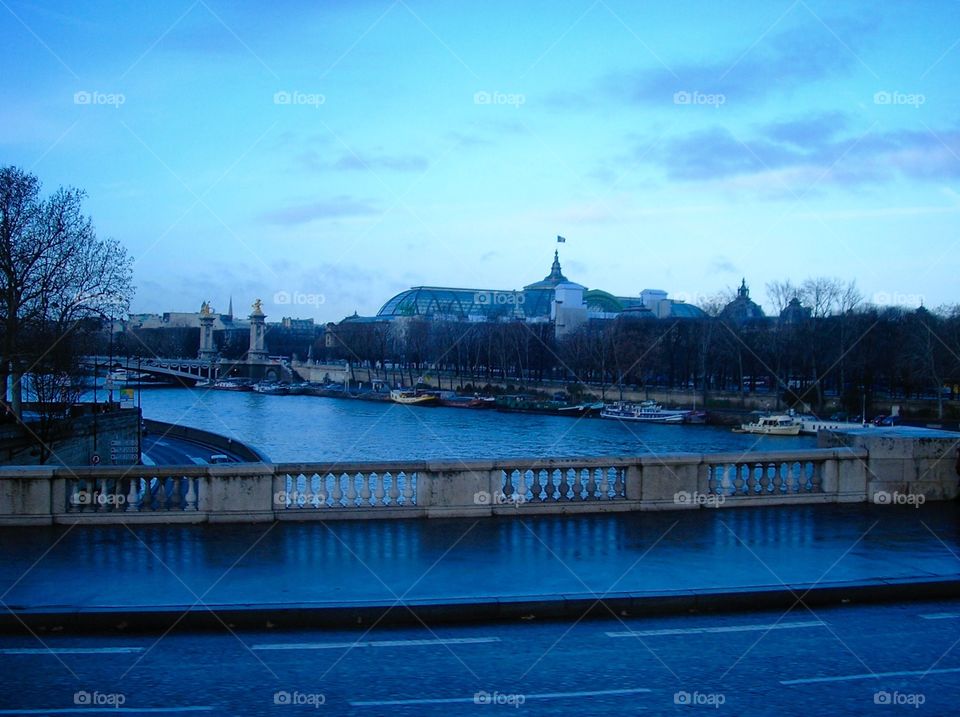 Paris in the early morning