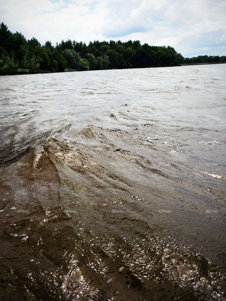 beautiful  lake in Wisconsin