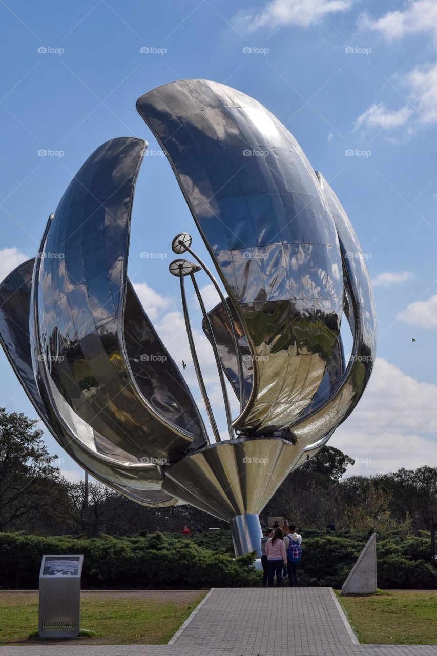 Floralis genérica Buenos Aires Argentina