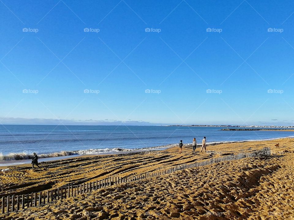 Sunny day at the beach