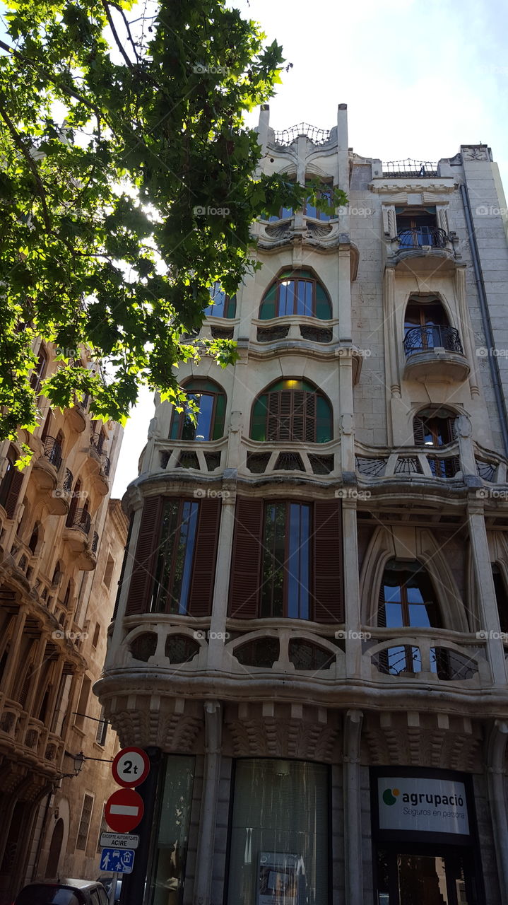 art nouveau facade