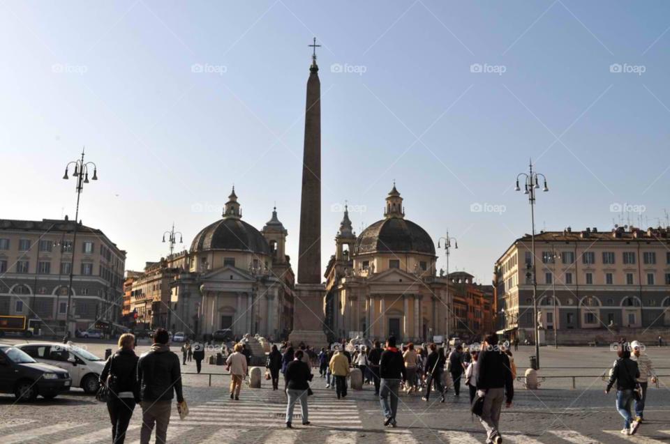 italy church rome obelisk by micheled312