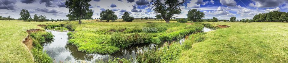 River. Countryside 