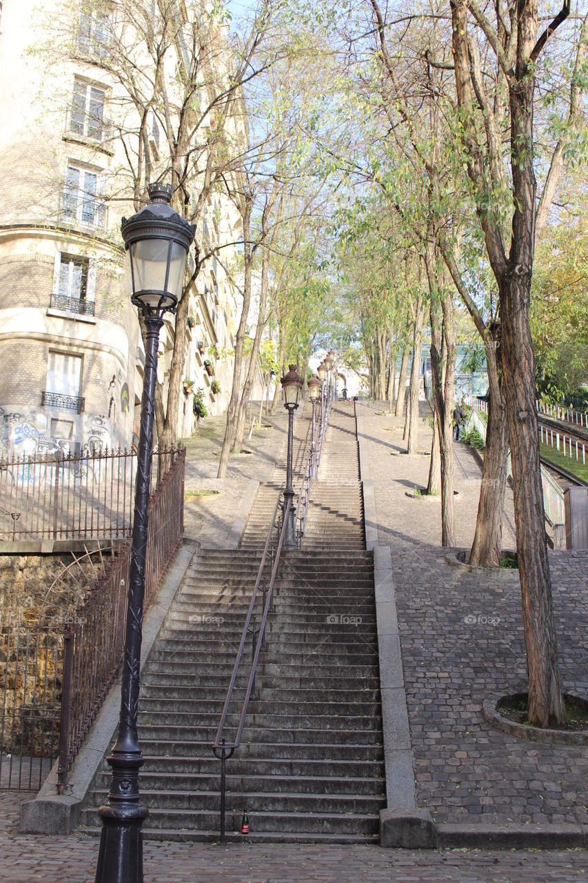 Montmartre  Staircase