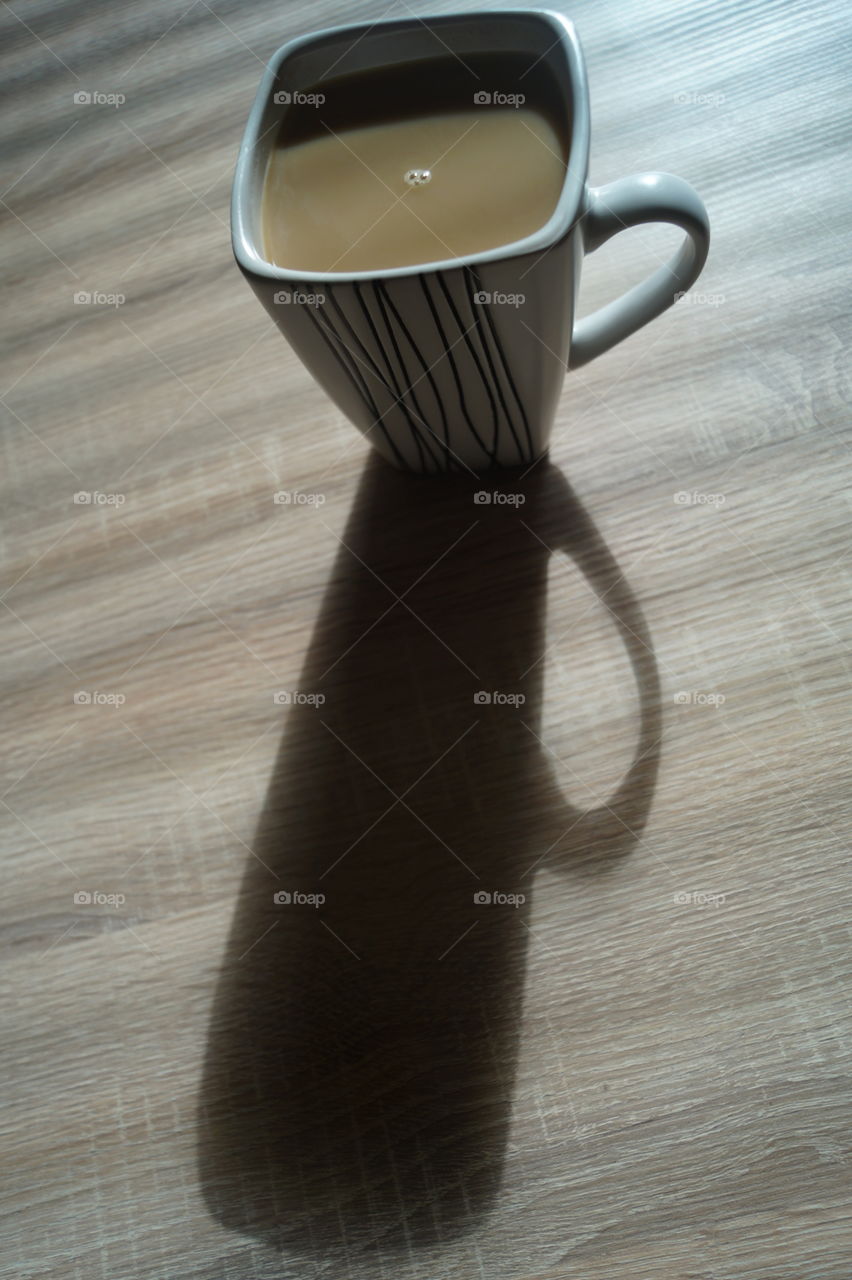 Coffee in the morning