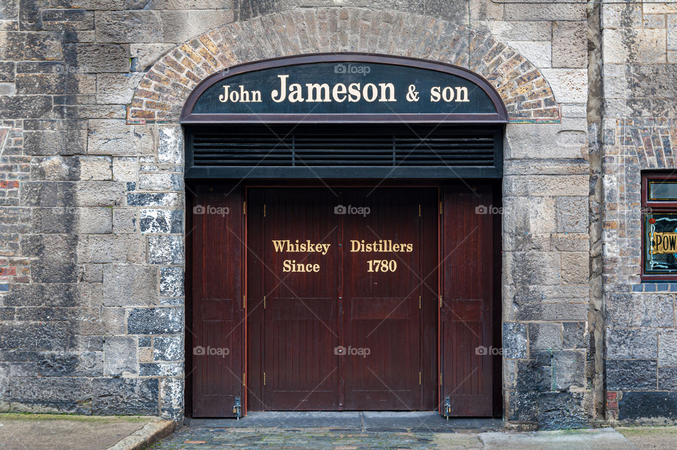 John Jameson & Son Whiskey Distillery.