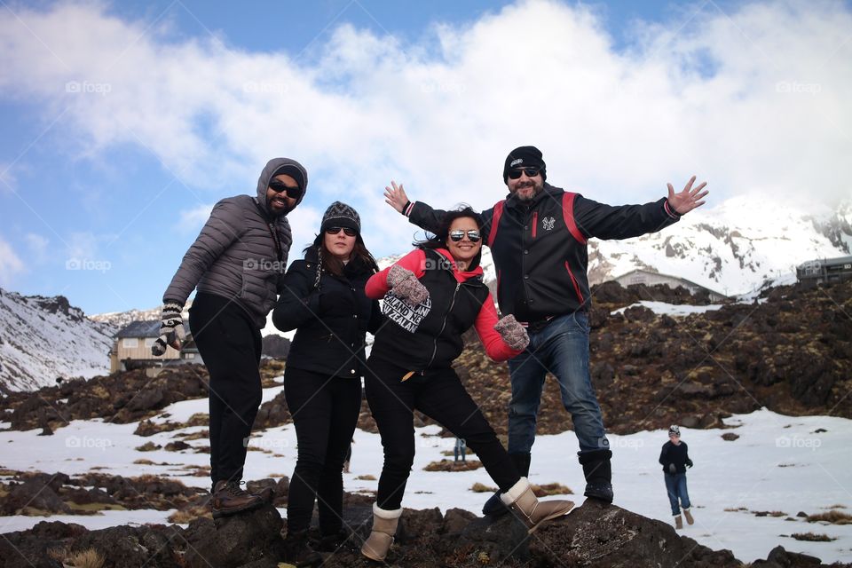 Winters with friends