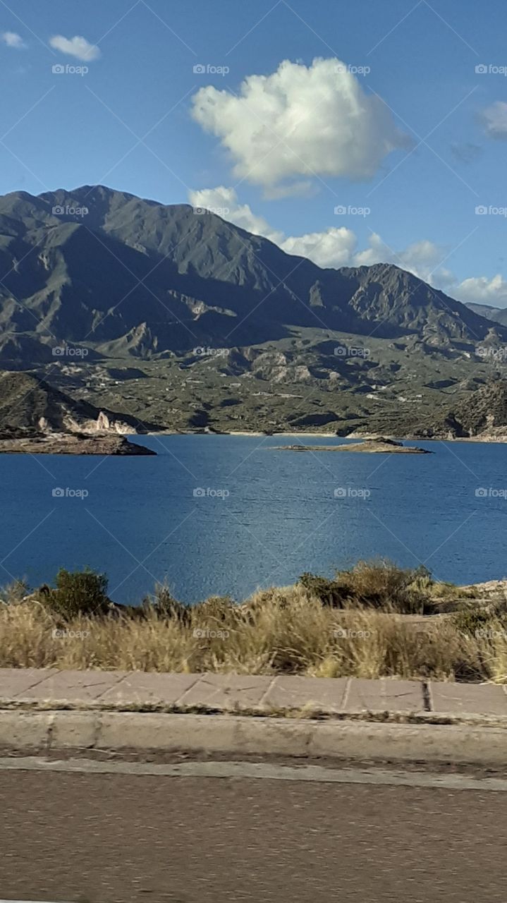 lake and mountain