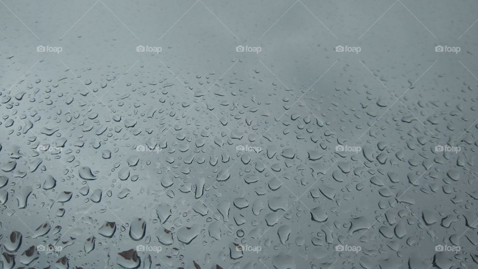 The Raindrops On The Window Glass