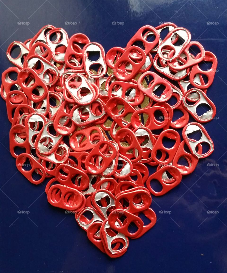 Red Heart, Pop Tabs!!!