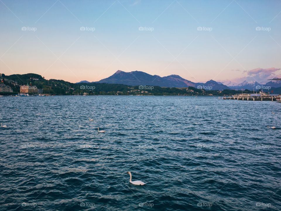 Lucerne lake 