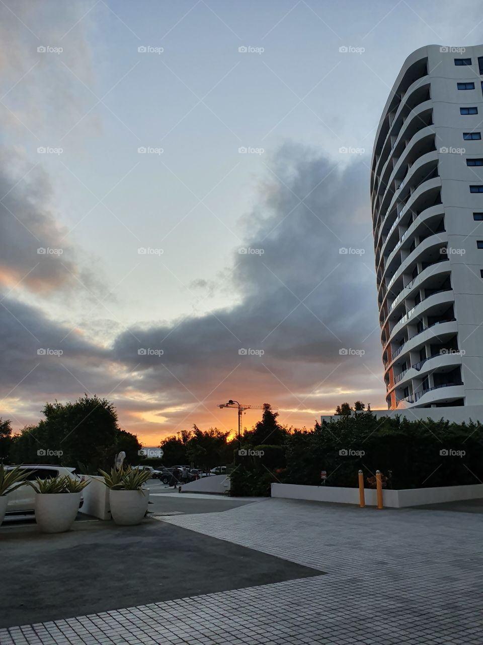 Residential Sunset