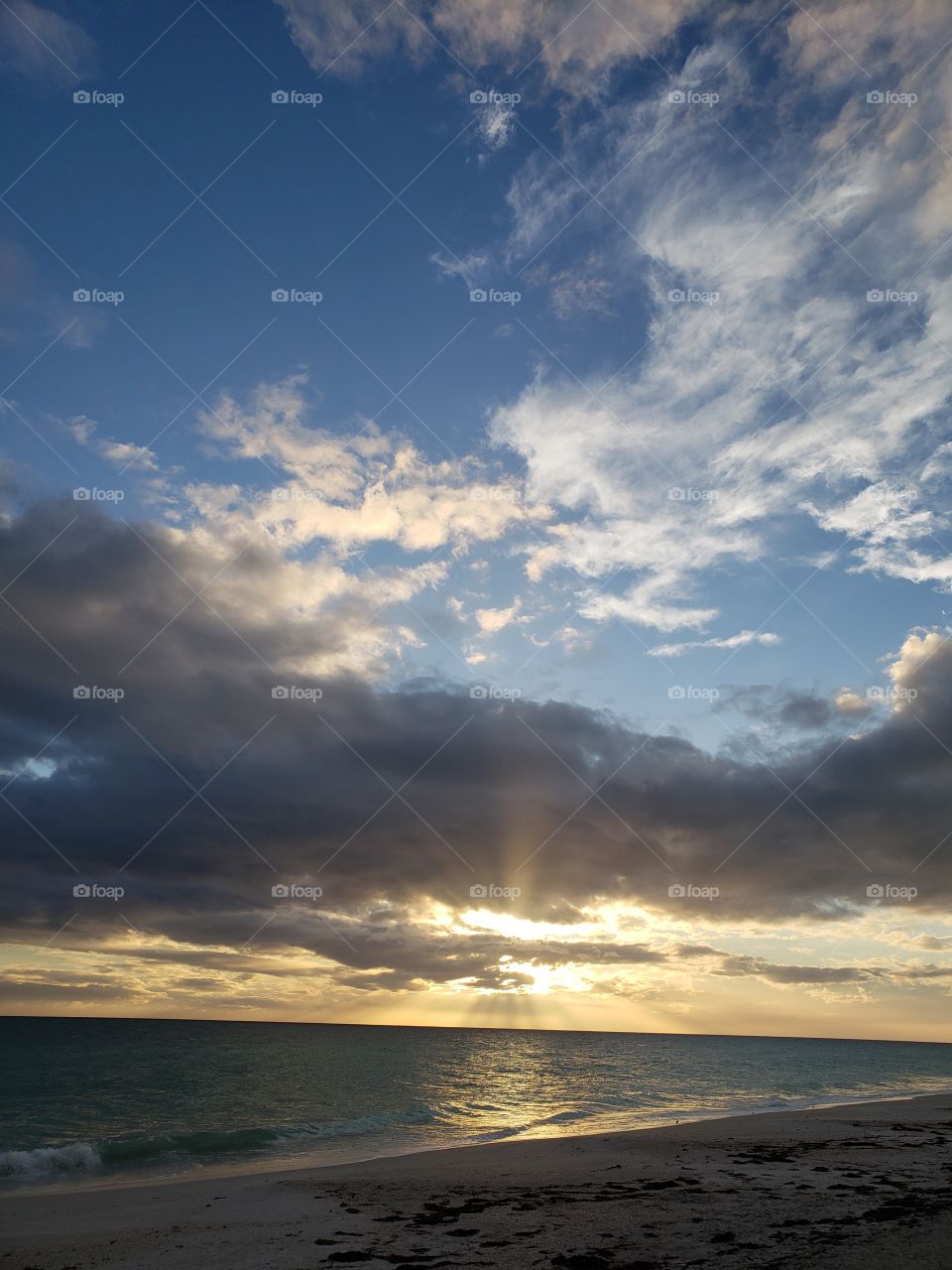 beach sunset