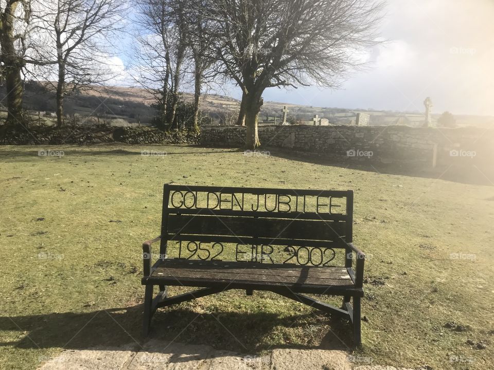 This seat celebrates our Queen’s golden jubilee celebrations in 2002.