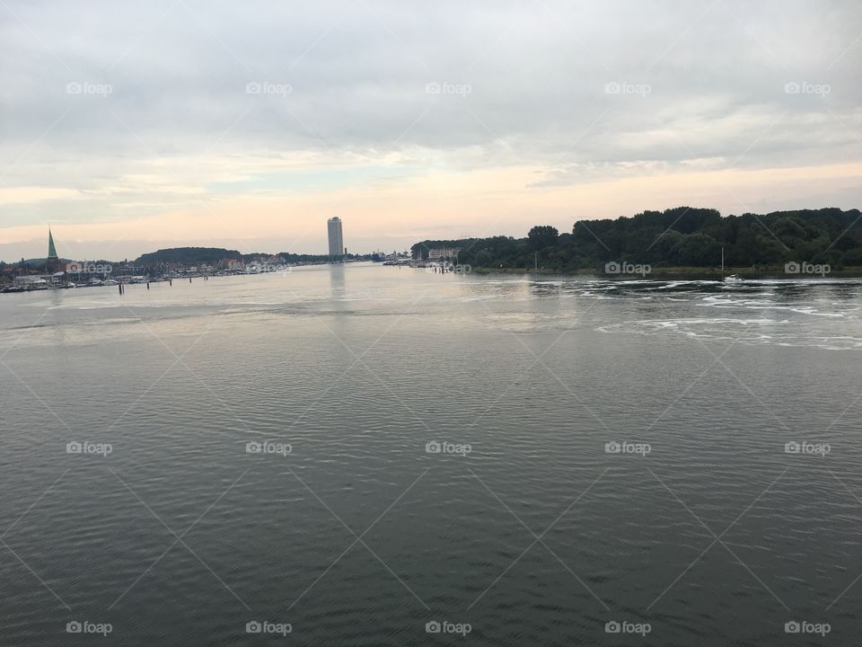 Ferry river Deutschland travel summer time 