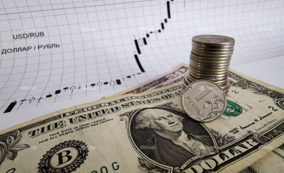 Currency exchange rate amerecan dollar to ruble with exchange chart