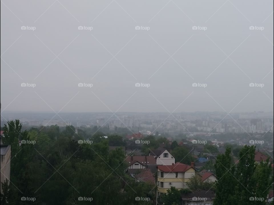 it's raining outside