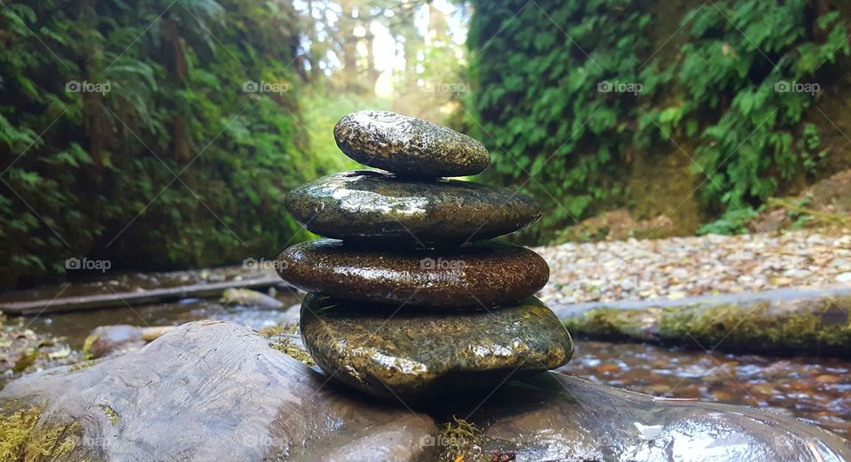Stack of pebbles