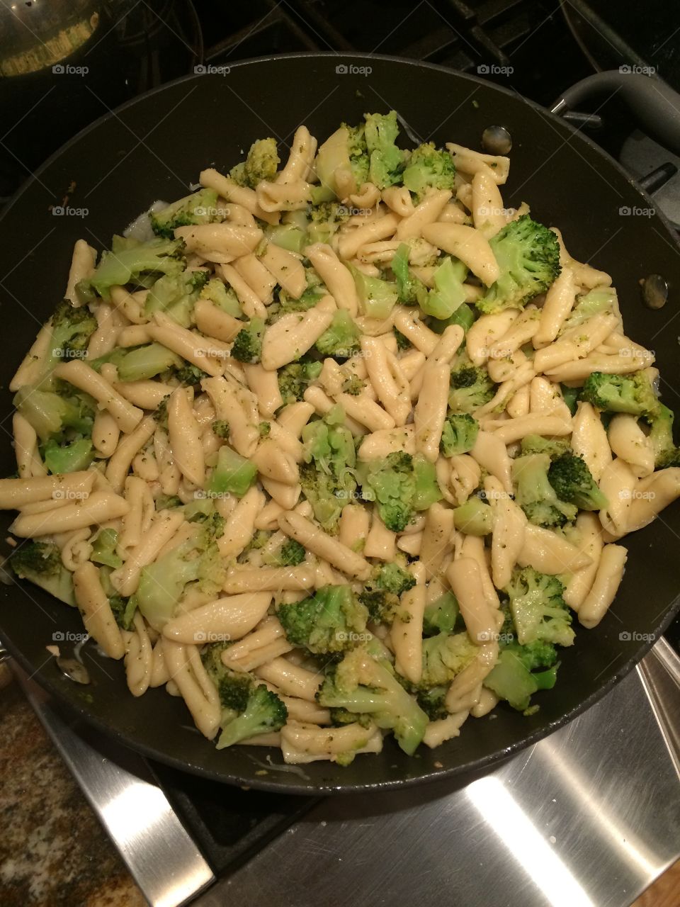 Broccoli and Cavatelli Yum!. One of my go to quick and easy dinner solutions. 