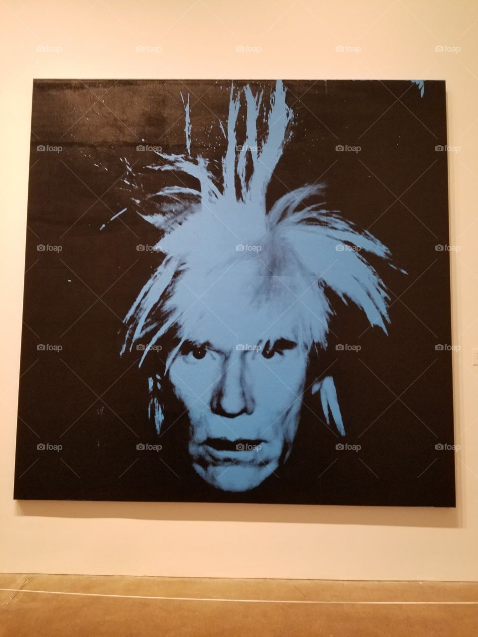 Andy Warhol's self-portrait