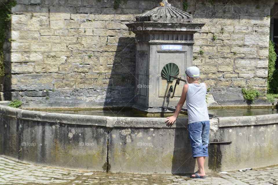 A village waterpump.. Made in the South of France.