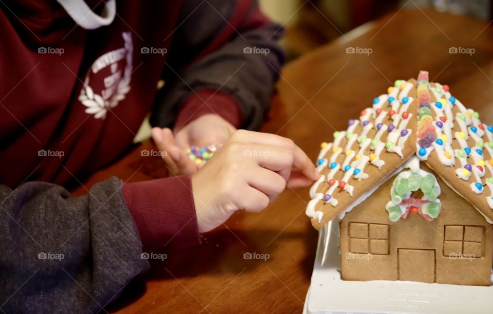 Preparing Snacks For Santa 