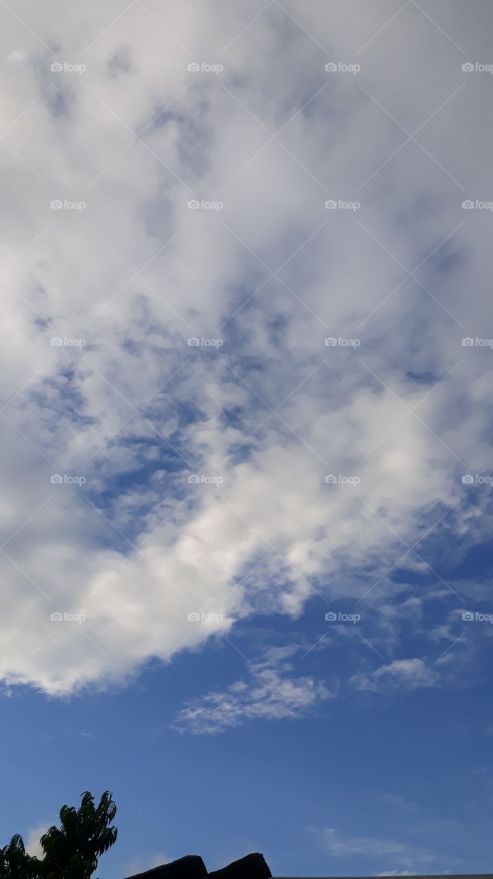 Beautiful sky and cloud in the sky