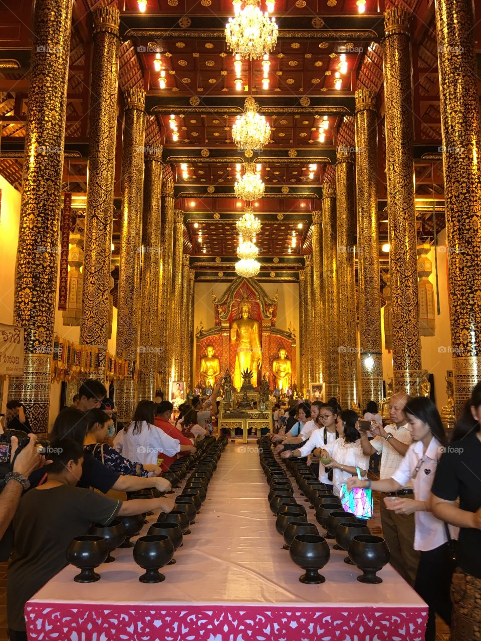 Buddha ceremony 