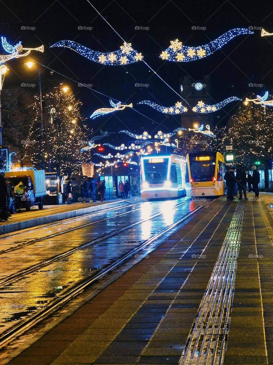 the trams from Debrecen