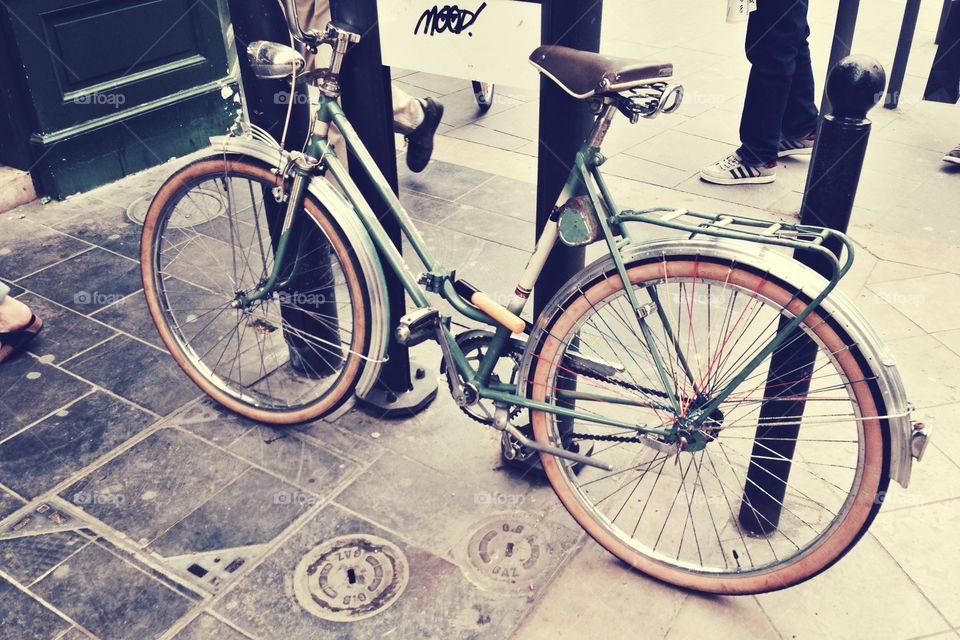 Old hipster bike