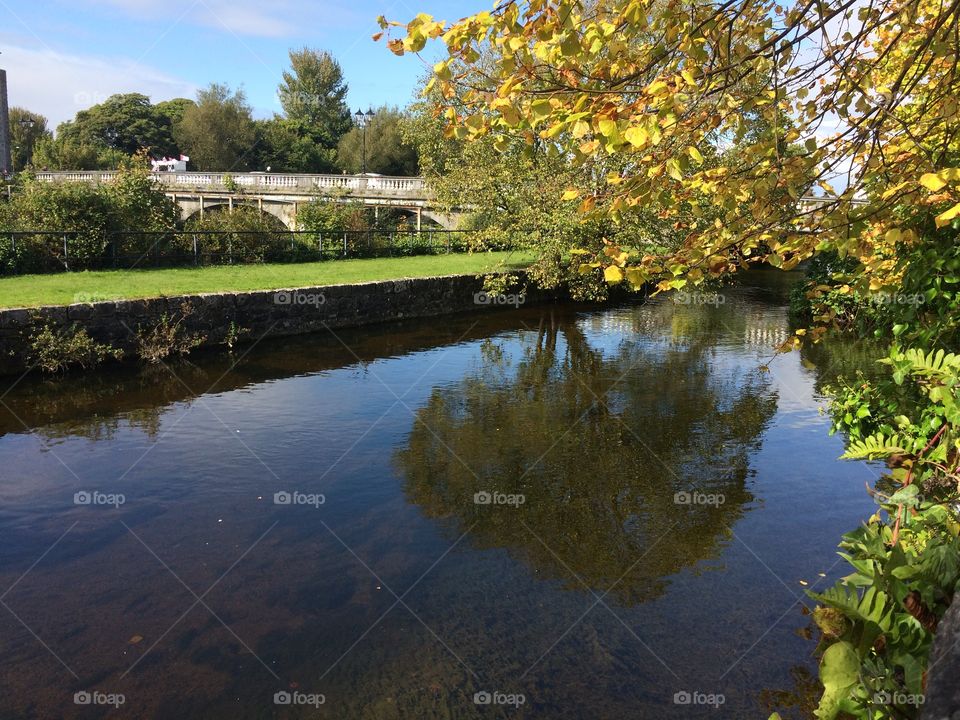 River Corrib in Galway - Ireland