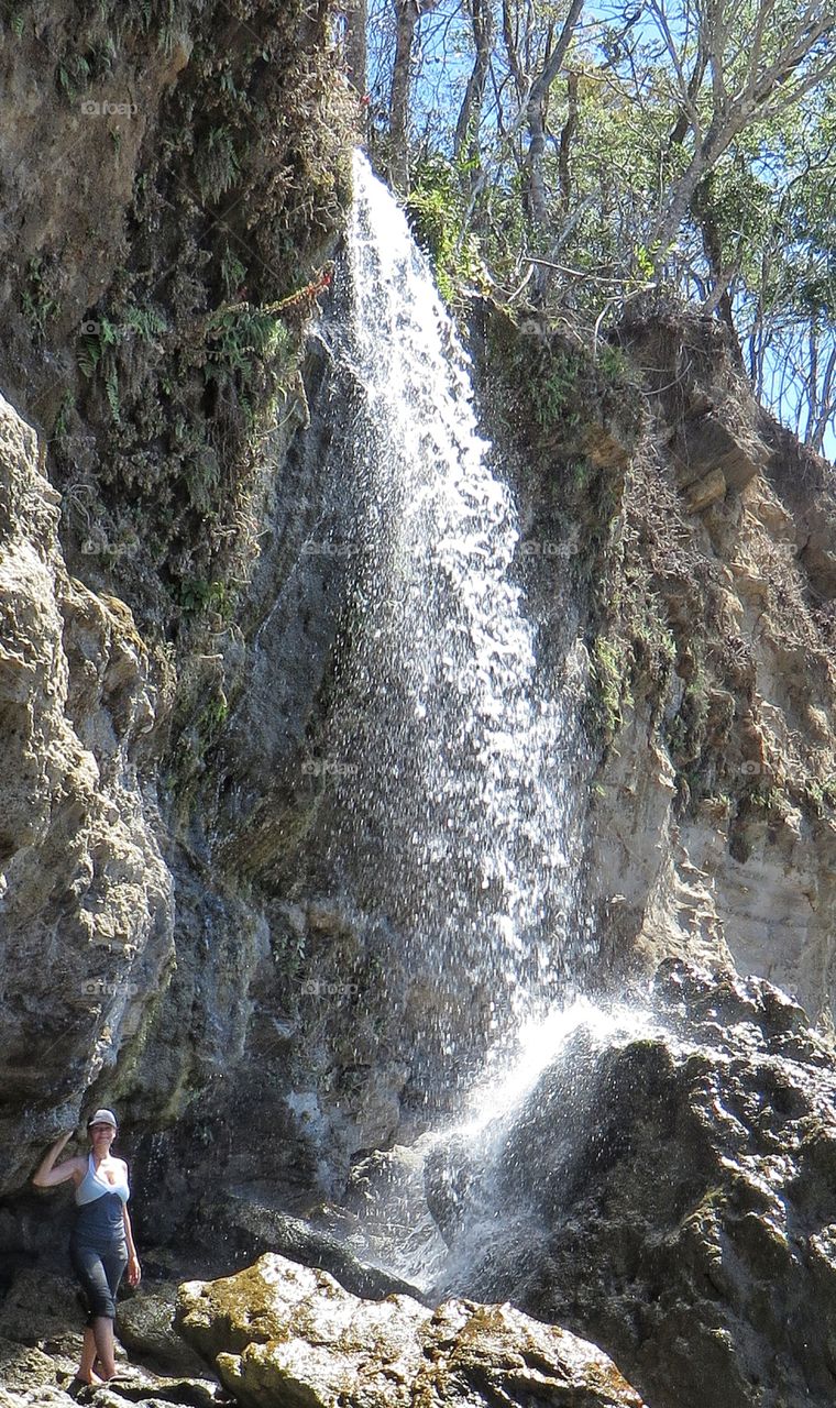 Waterfall Costa Rica Montezuma 