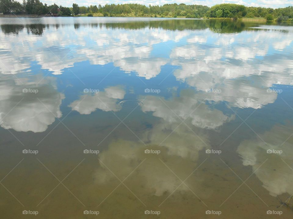 Water, Reflection, Landscape, Lake, No Person