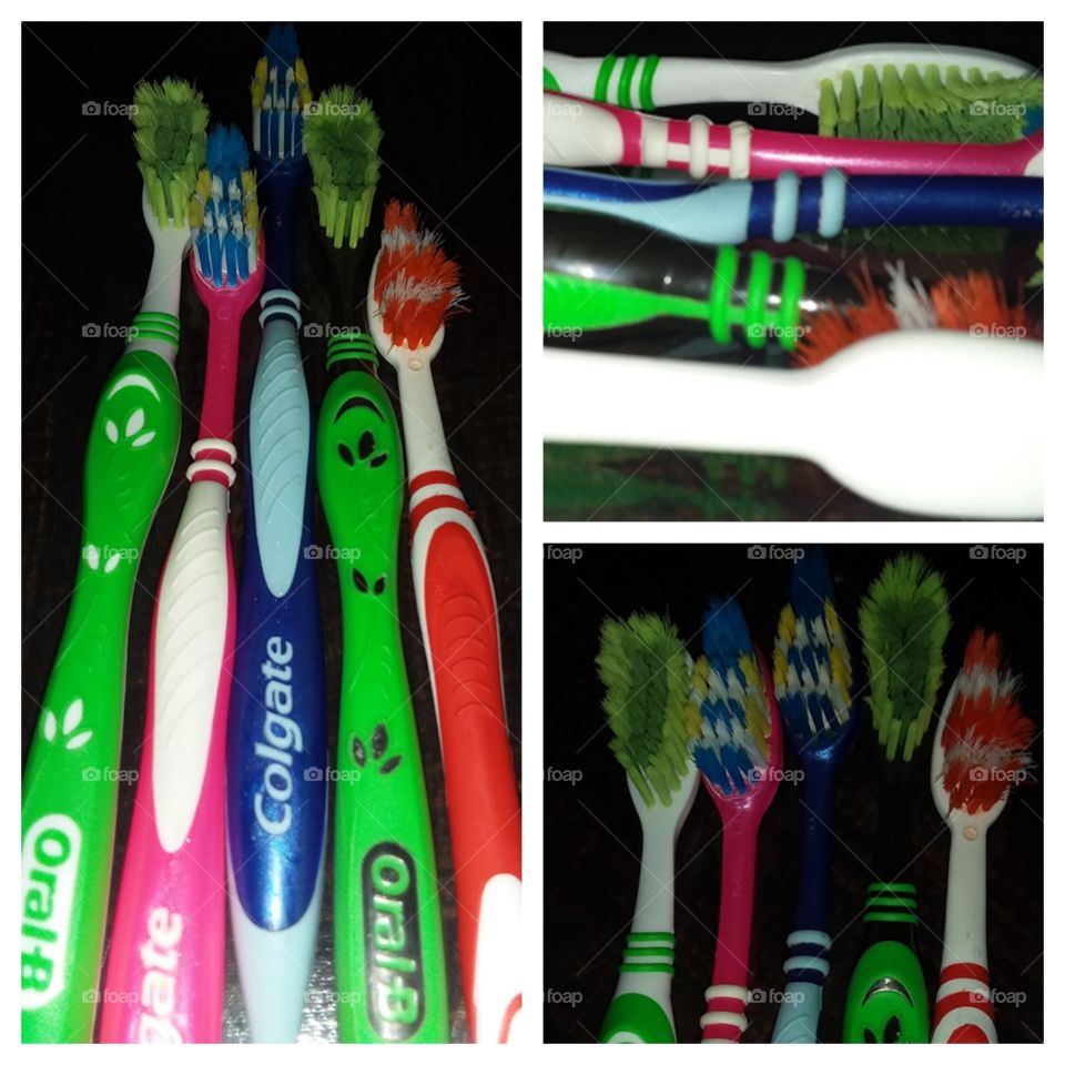 love thy colurful toothbrushes ..... bright colurful toothbrushes are treat to eye and teeth in the mornings .... to wake up with kickass start for the day