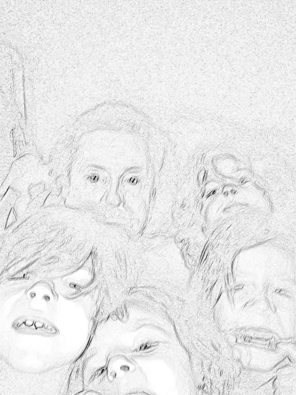 People, Portrait, Art, Two, Adult