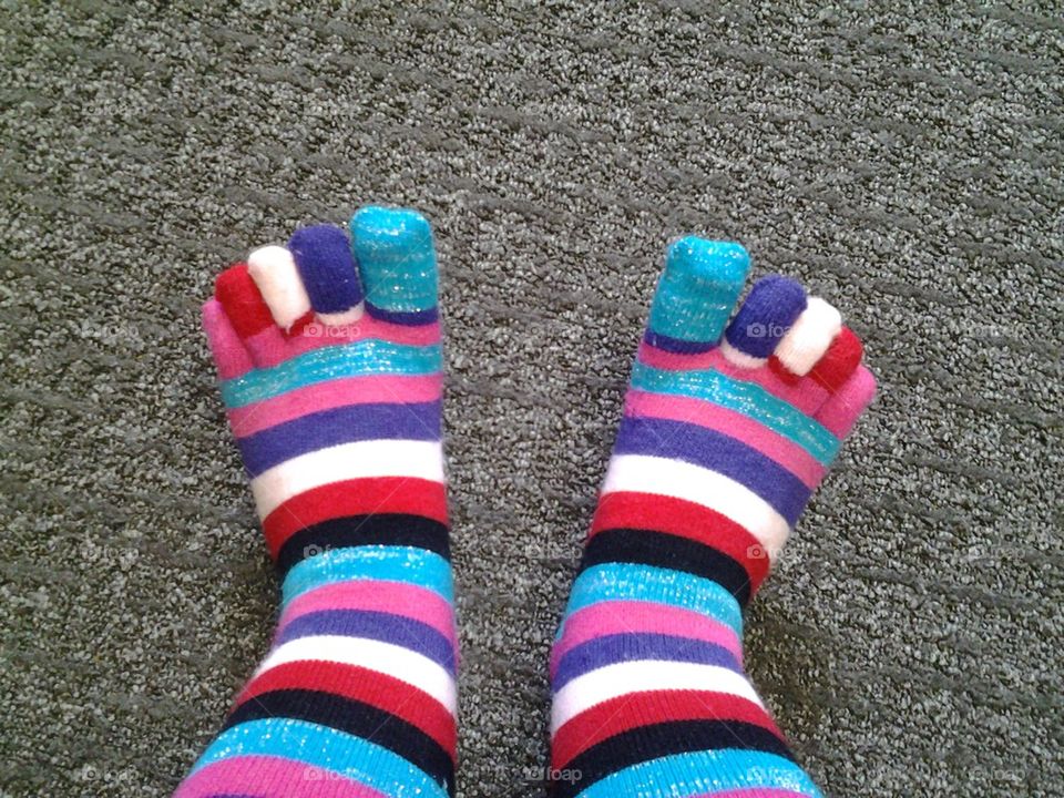 Funky Toe Socks!  