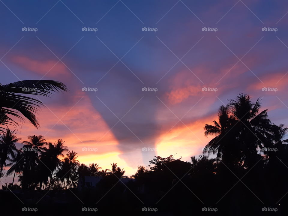 the magic colors of twilight (Koh Samui, Thaïlande)