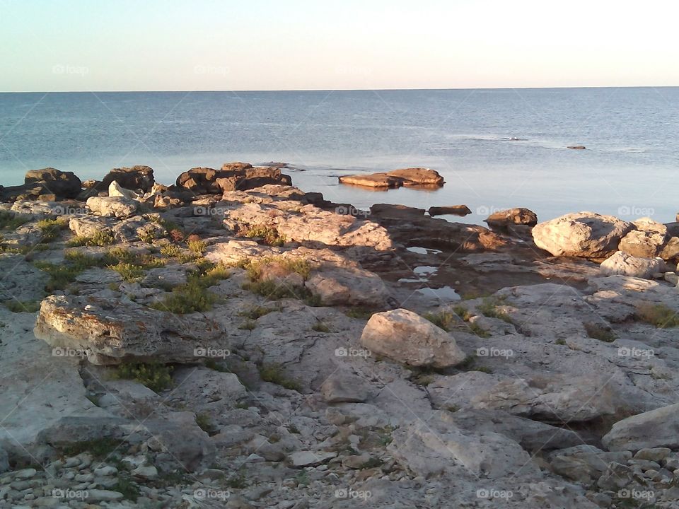 Water, Seashore, Sea, No Person, Beach