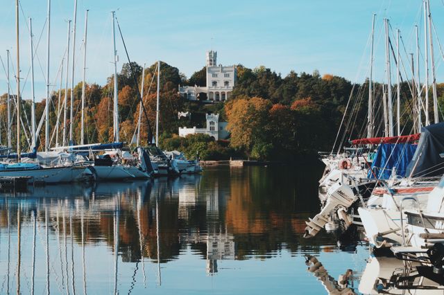 Norwegian harmony. Fall, Oslo