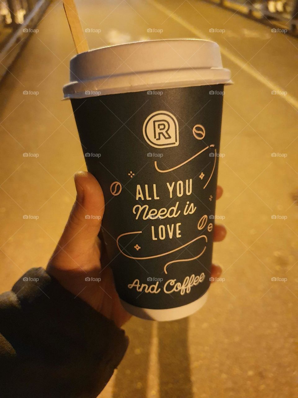 All you need is coffee.