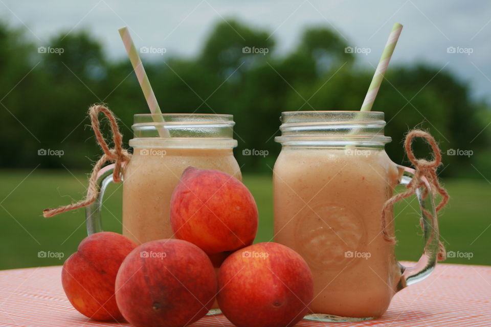 Peach Smoothies