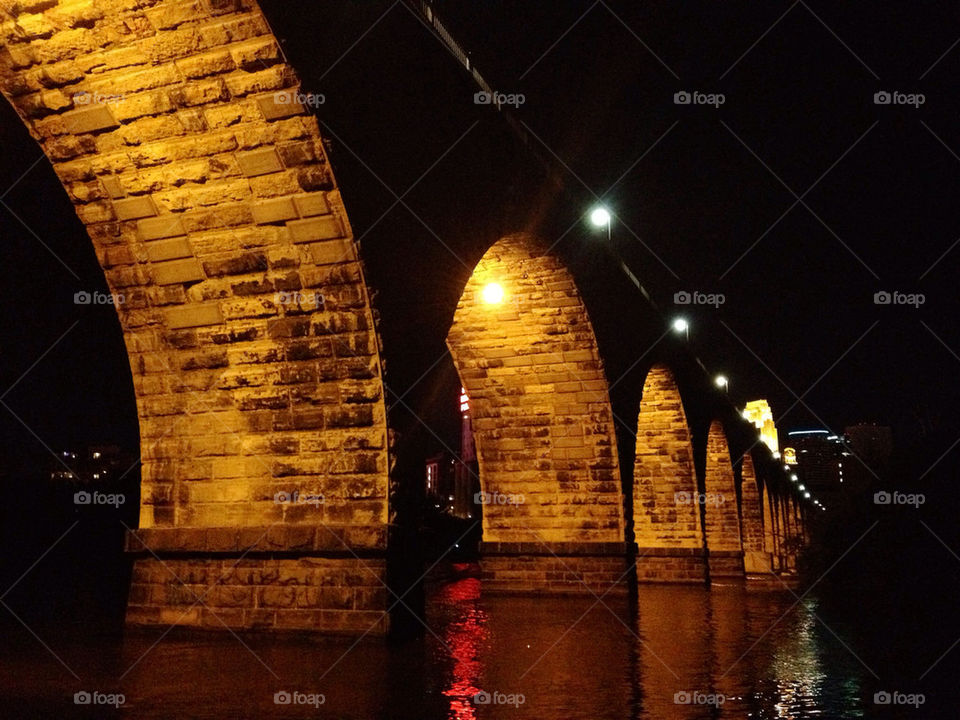 bridge stone arch minneapolis by allicat_83