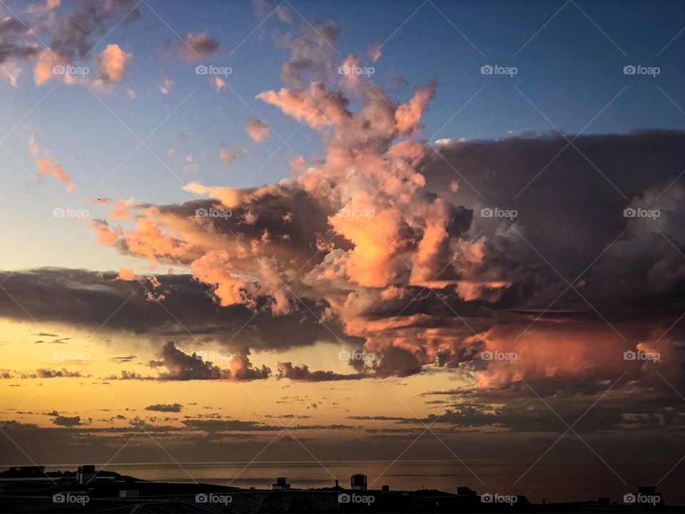 Foap Miission Light! Spectacular Dawn Breaking Over The Laguna Beach Coastline!