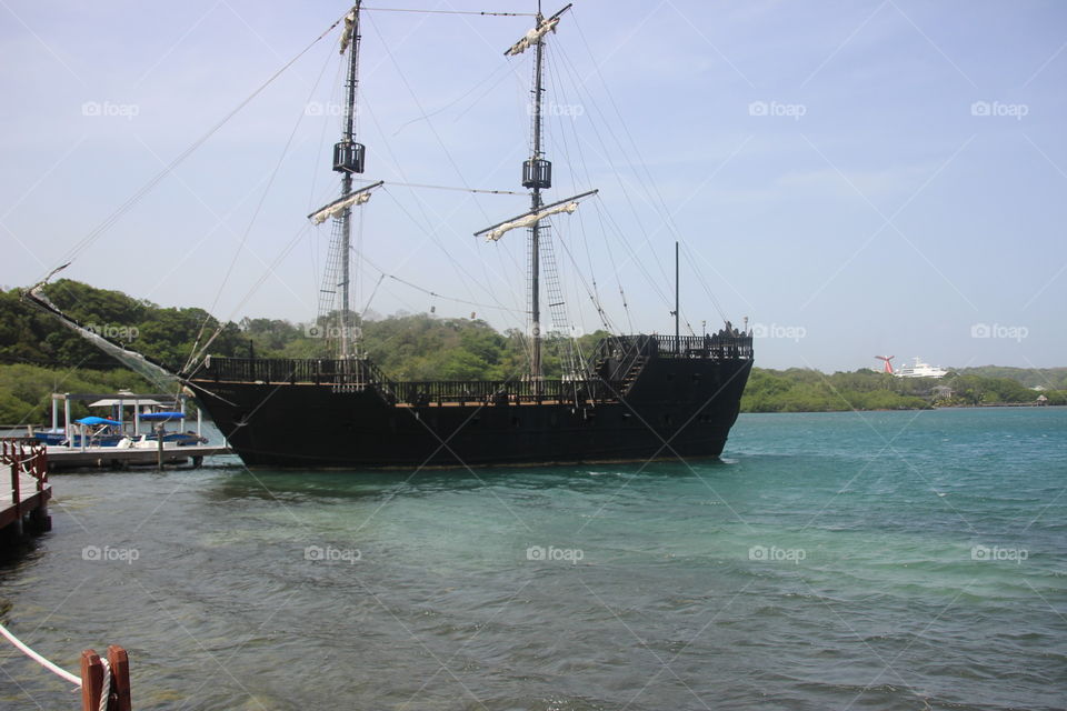 Antique ship