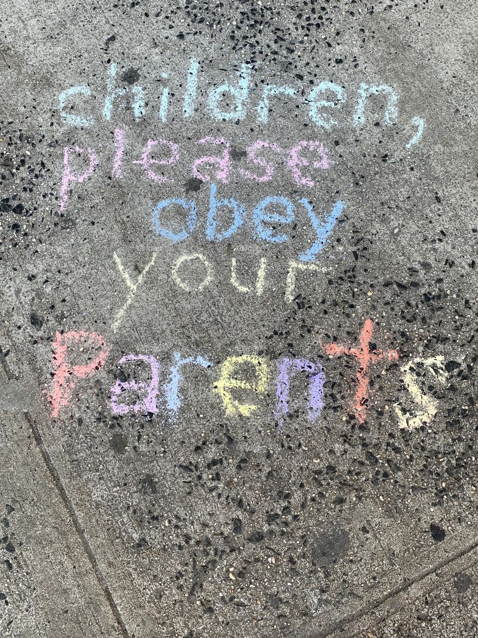 Children please obey your parents